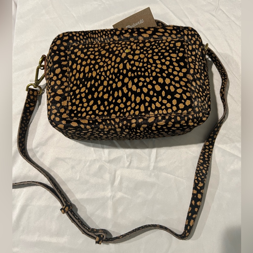 Madewell Calf Hair Transport Camera Bag
